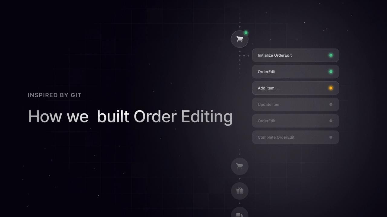 How we built Order Editing - Featured image