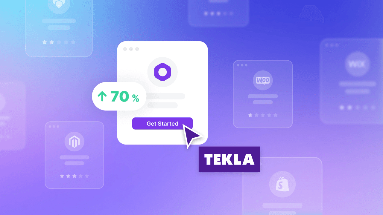 Tekla: Improving conversion by 70% at record speed using Medusa - Featured image