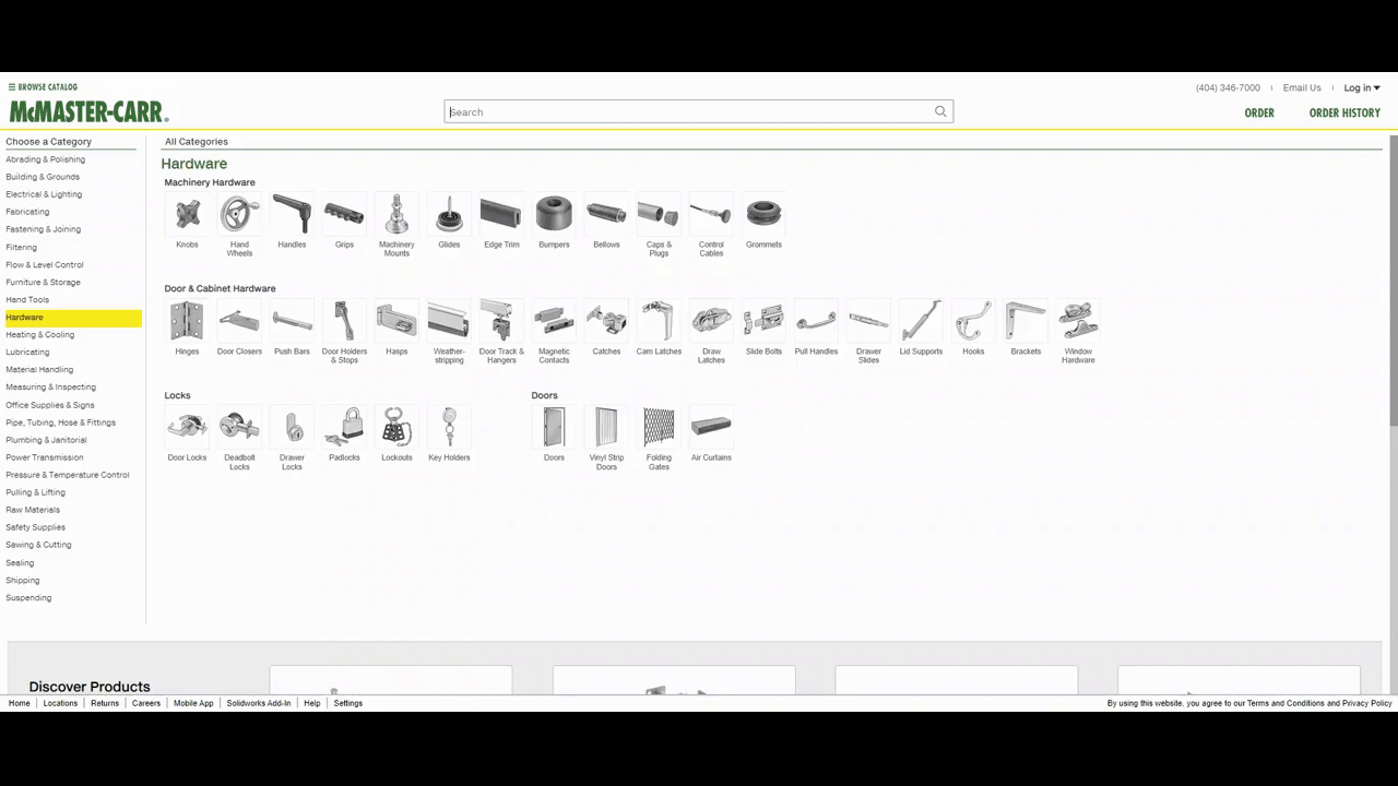 mcmaster-carr-site-search