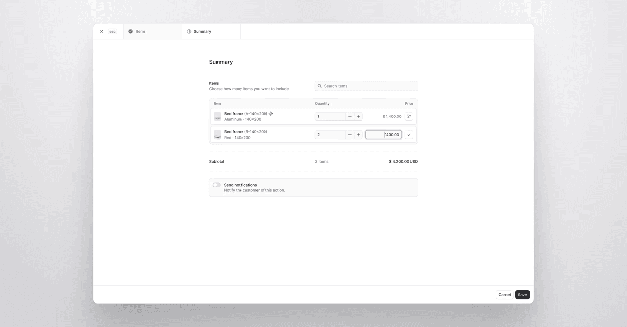 Image modal