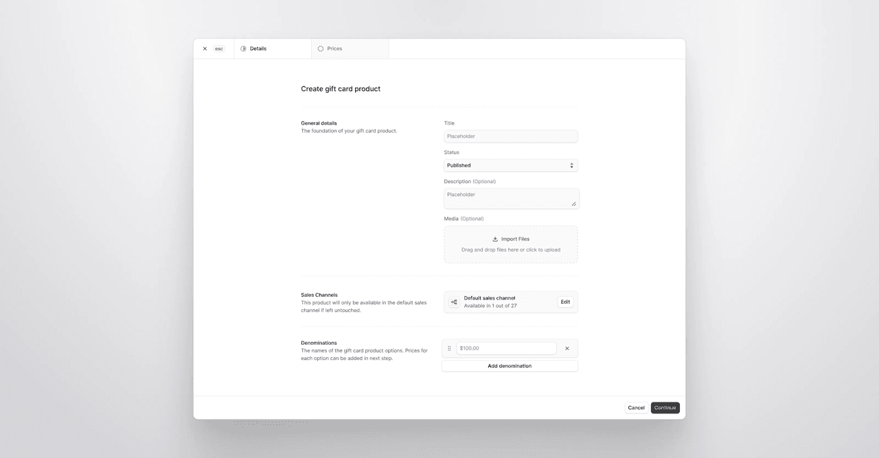 Image modal