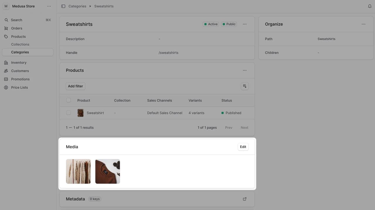 Image modal