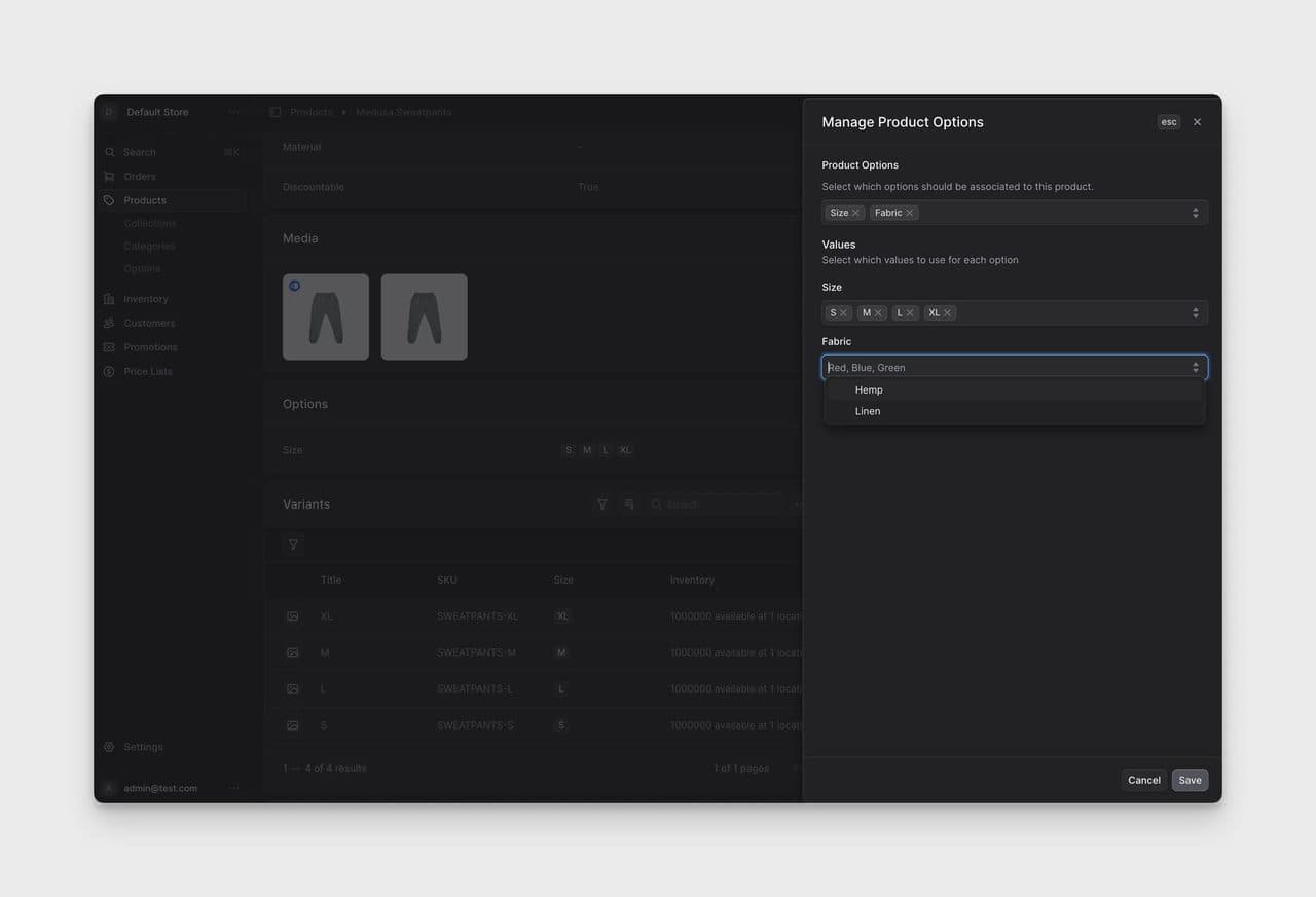 Image modal