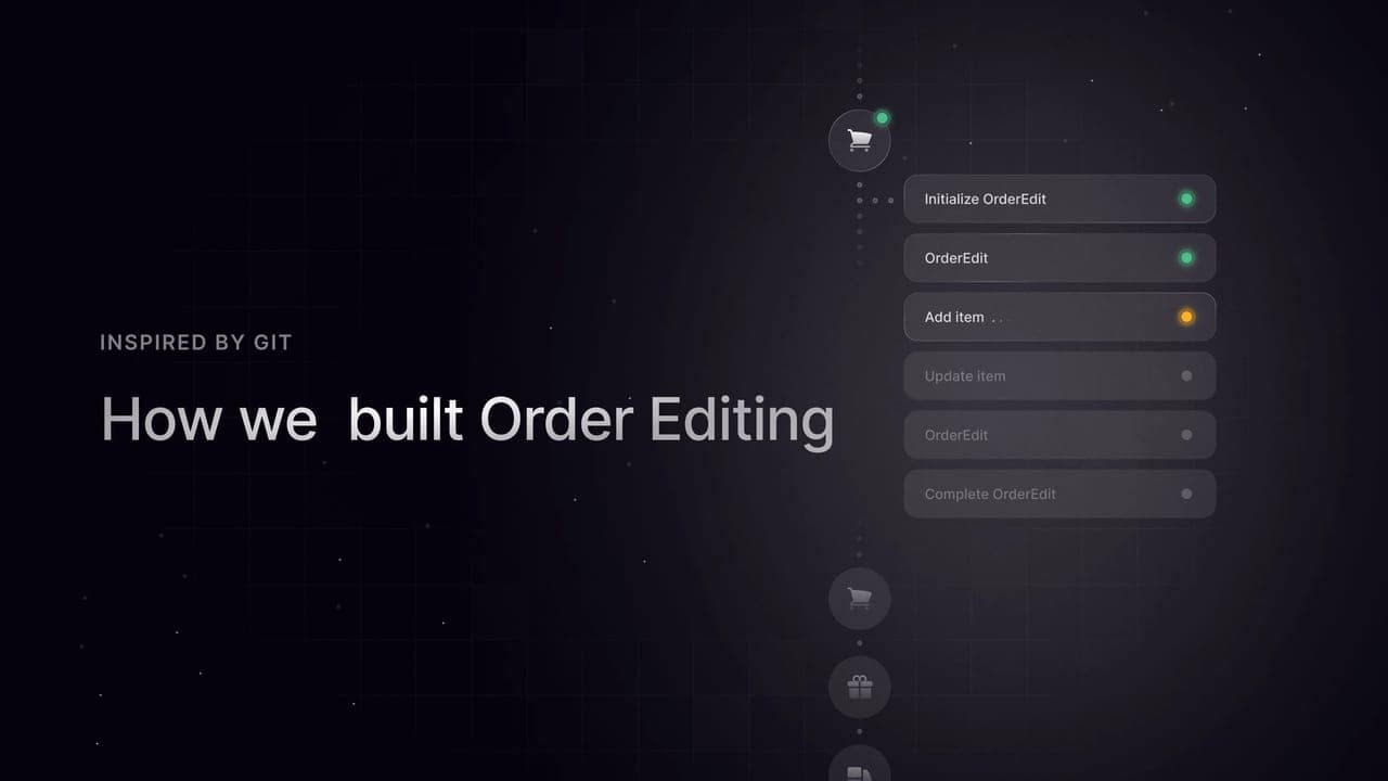 How we built Order Editing - Featured image