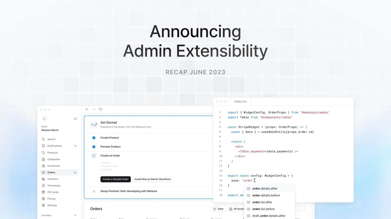Announcing Admin Extensions - Featured image