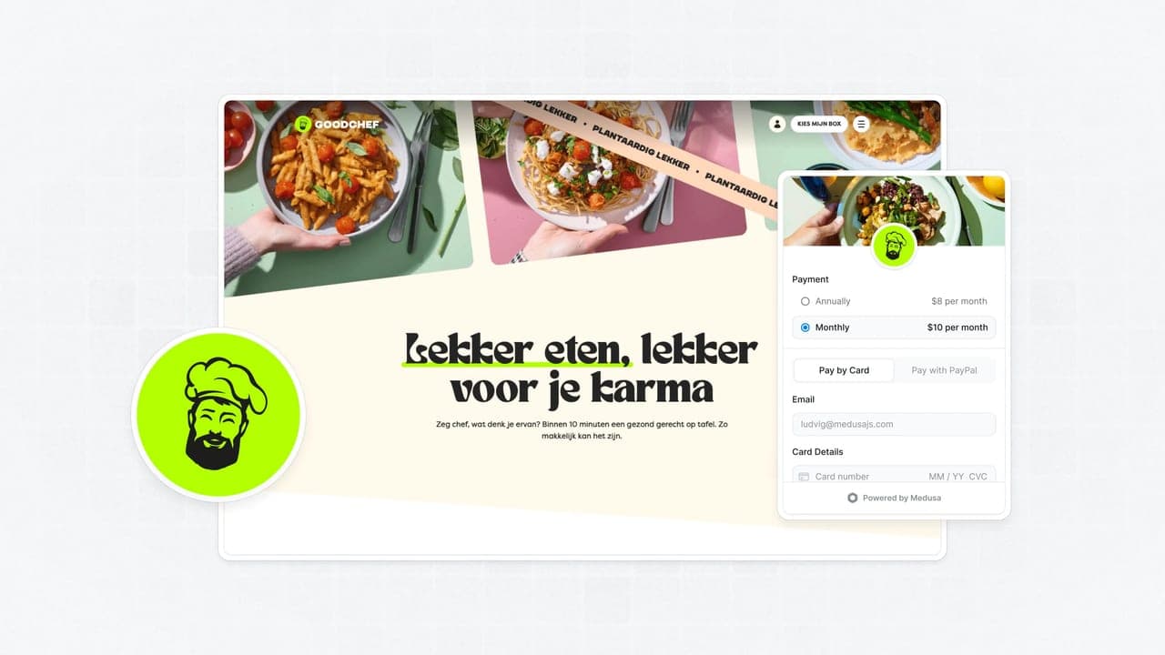 Good Chef: Powering subscriptions with Medusa’s commerce modules - Featured image