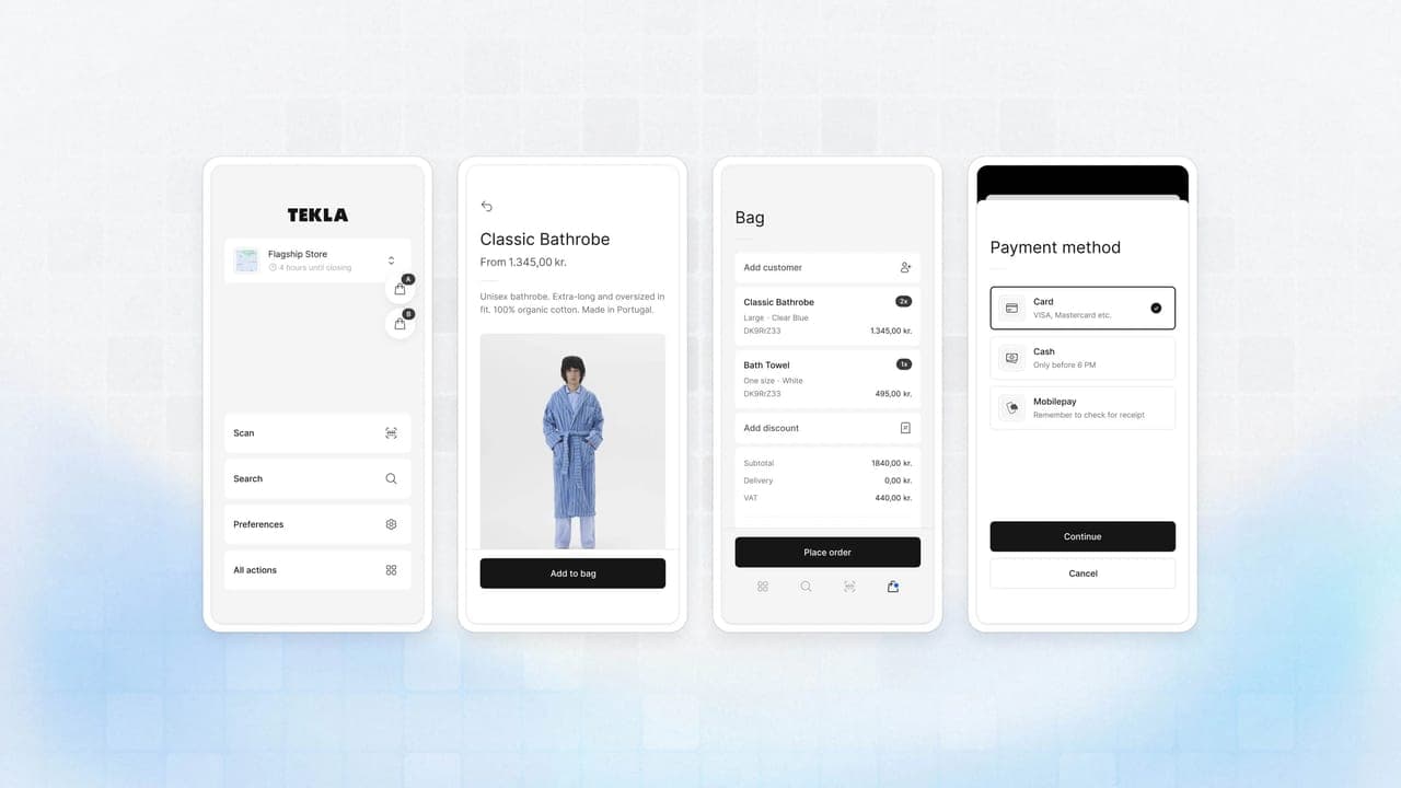 Tekla: POS and omnichannel commerce with Medusa - Featured image