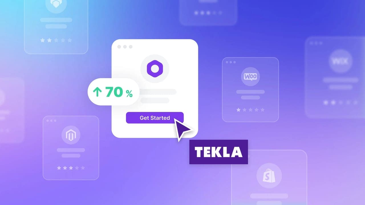 Tekla: Improving conversion by 70% at record speed using Medusa - Featured image