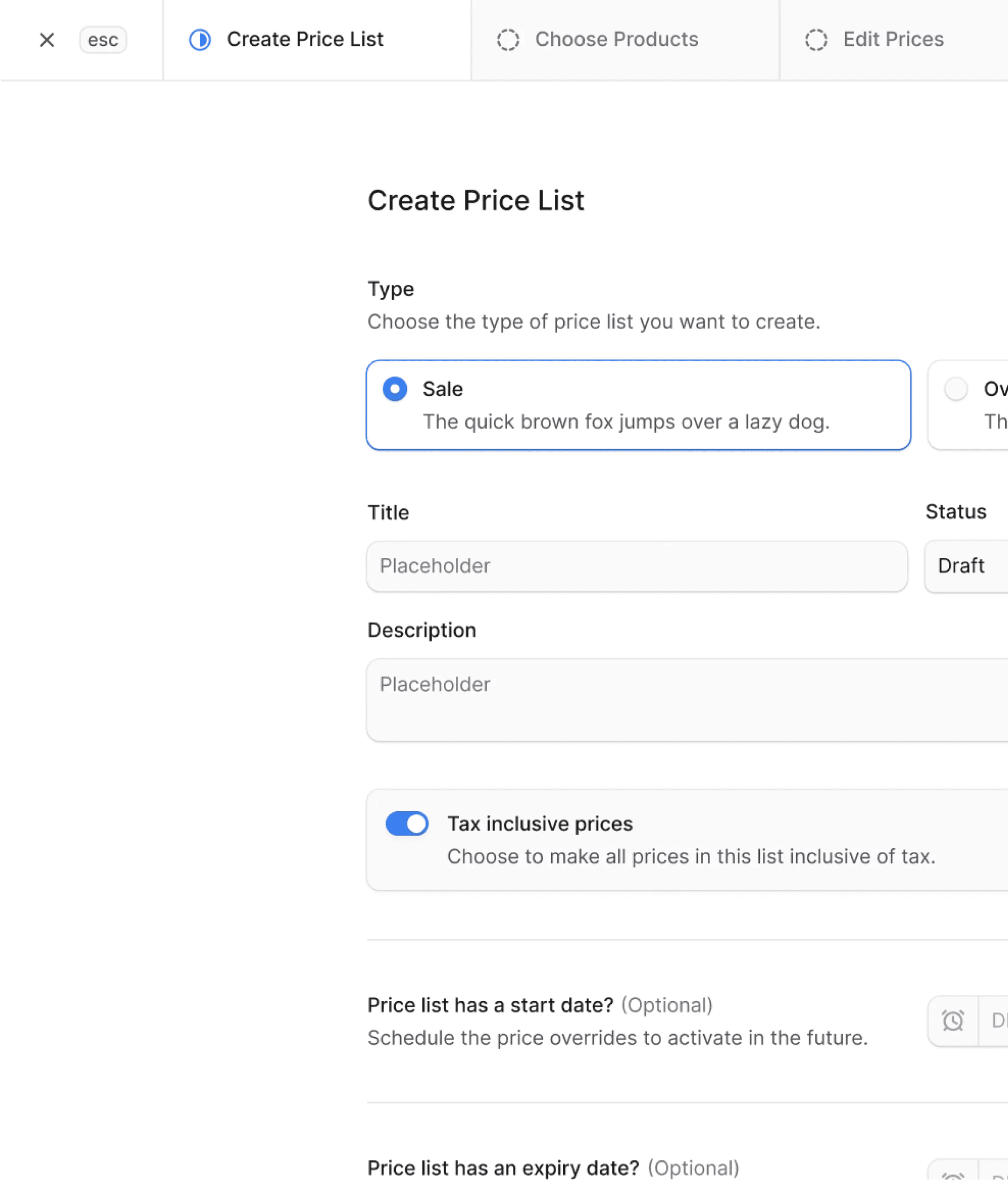 B2B account pricing