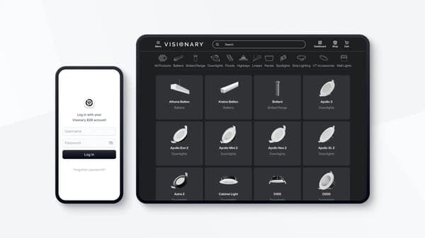 B2B portal for specialty lighting products with a custom loyalty program and advanced B2B features case