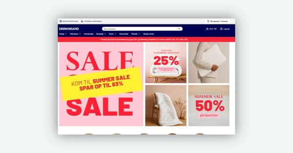 Built a composable commerce stack with custom product configuration and campaign management tools case