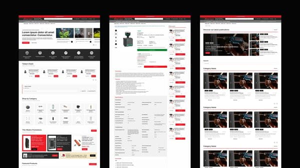 Industrial-scale ecommerce for an electrical supply distributor case