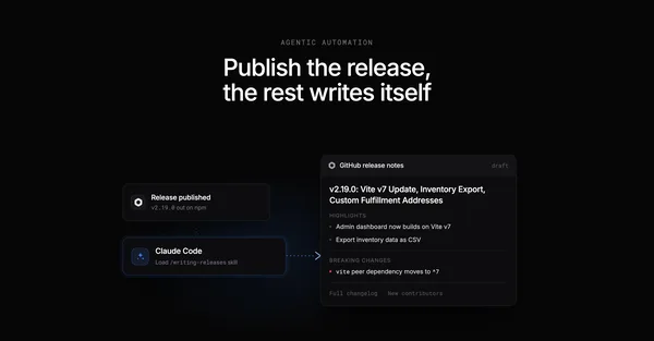 Agentic Automation: Automated Releases and Changelog cover image
