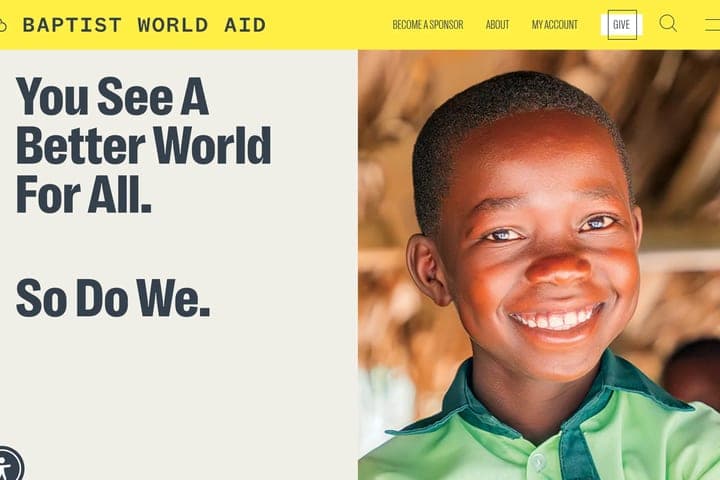 Baptist World Aid logo
