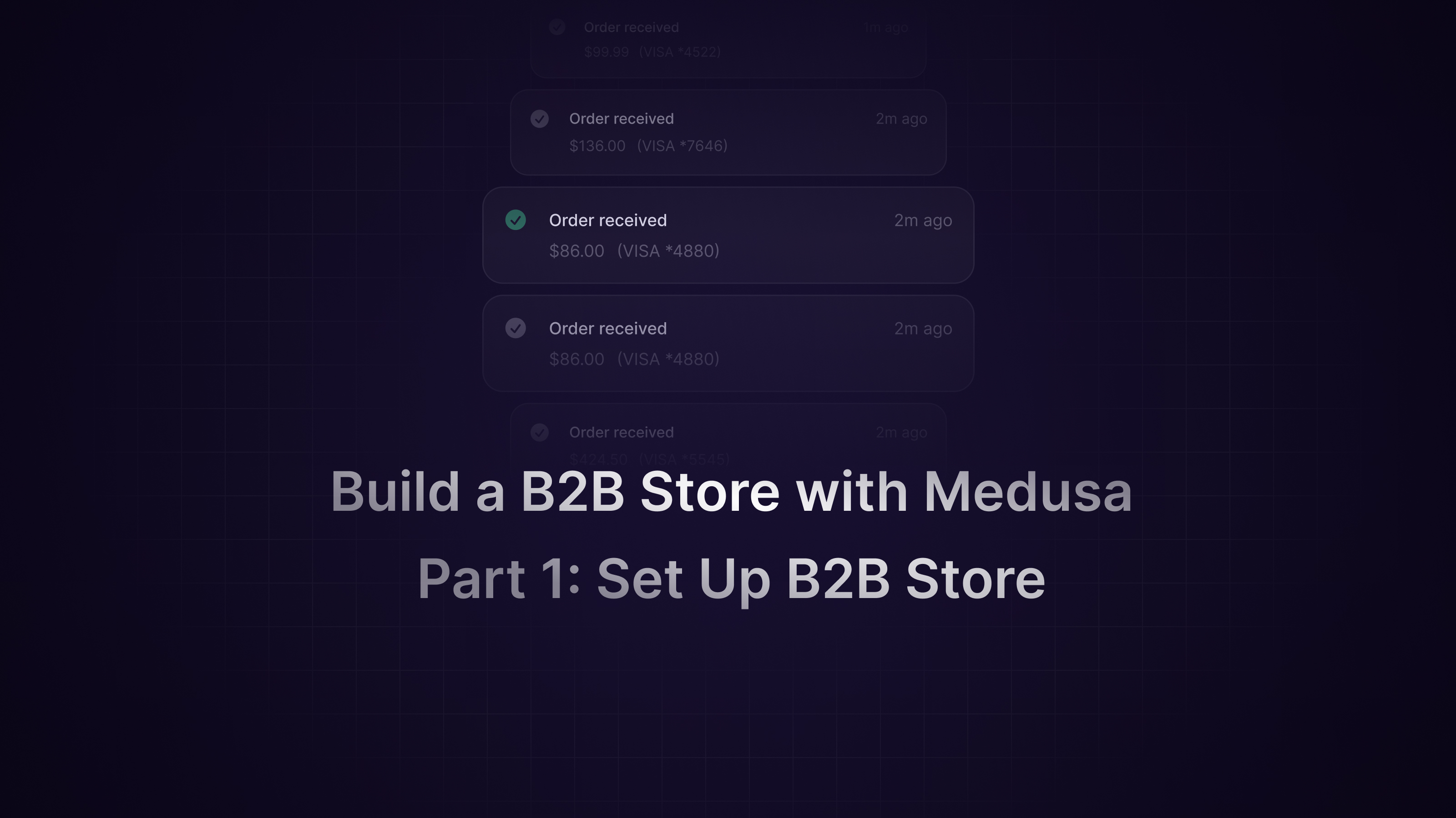 Medusa B2B Part 1: Set Up B2B Store